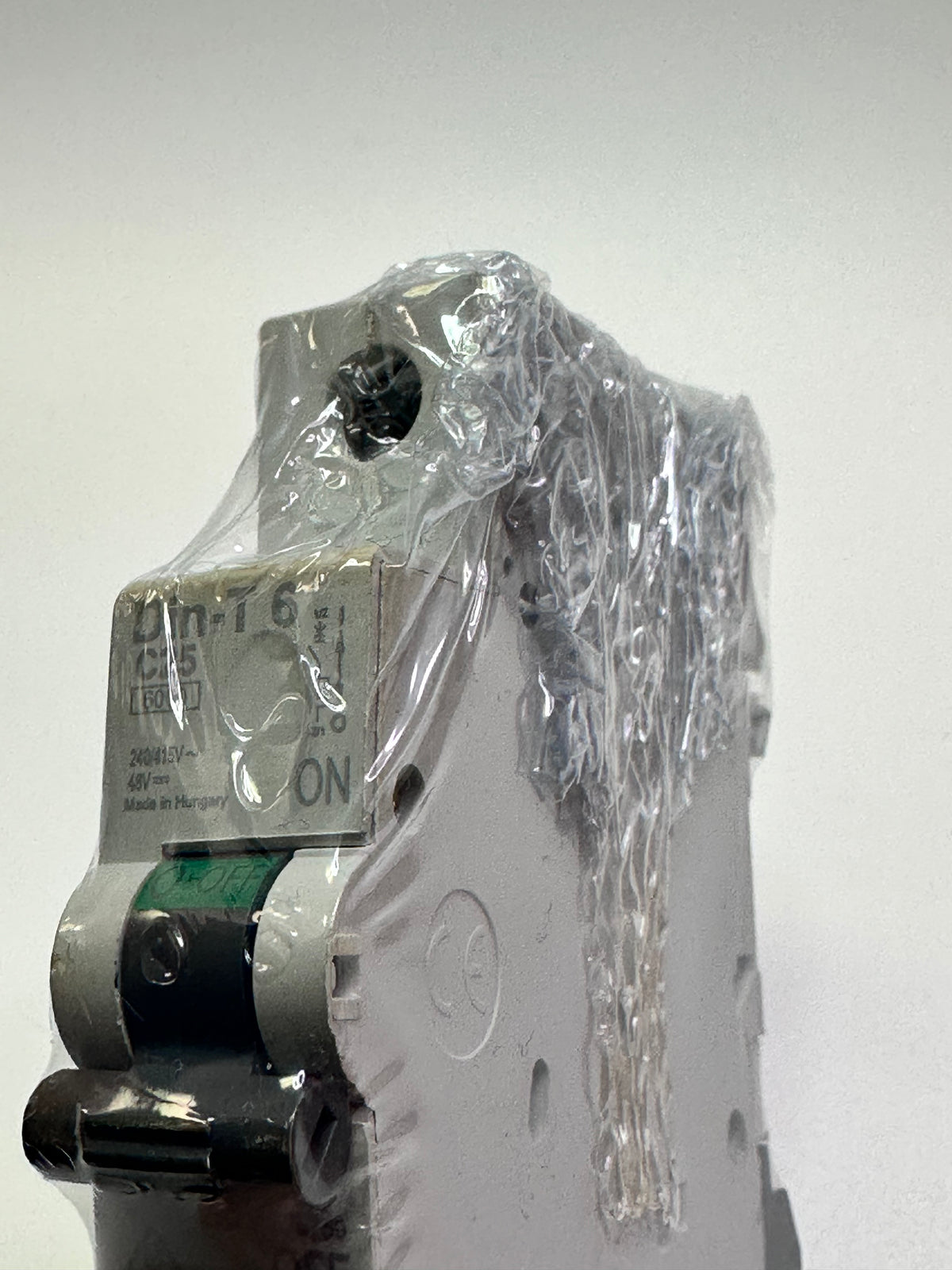 NHP DIN-T DTCB06125C 25A C-Curve 1-Pole Miniature Circuit Breaker