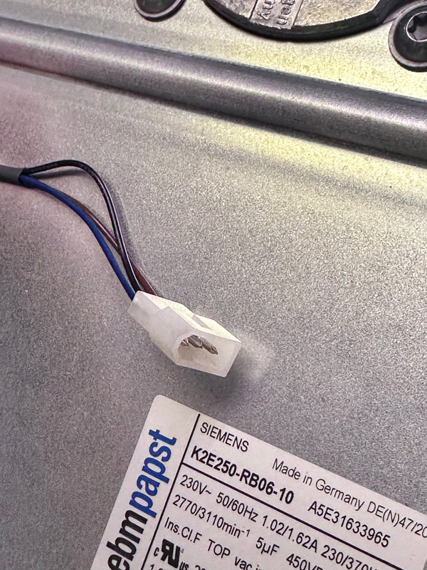 Siemens 6SY70001AB67 Fan Replacement Part for K2E250