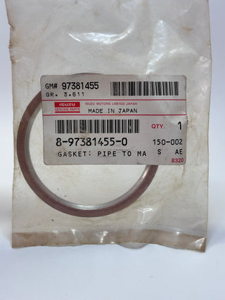 Isuzu 8973814550 Gasket, Pipe to Manifold - Genuine Part - 97381455