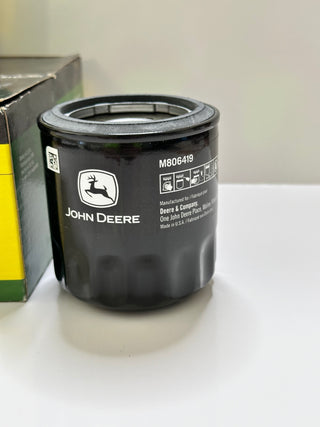 John Deere M806419 Genuine Engine Oil Filter  for 2R 3000 3020 3E 3R 4000 4010 4005 4M and 4R Series Compact Utility Tractor