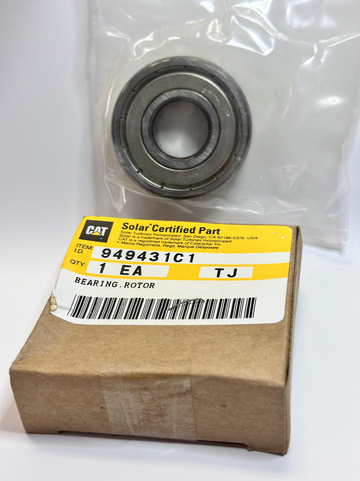 949431C1 Front Rotor Bearing for Cat Solar Turbines