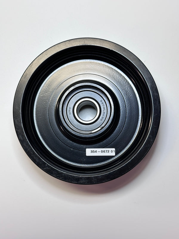 354-0672 8 Groove Idler Pulley - Genuine CAT part