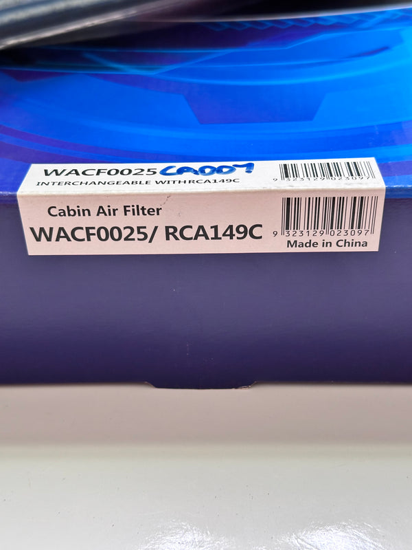 Wesfil WACF0025 Cabin Air Filter