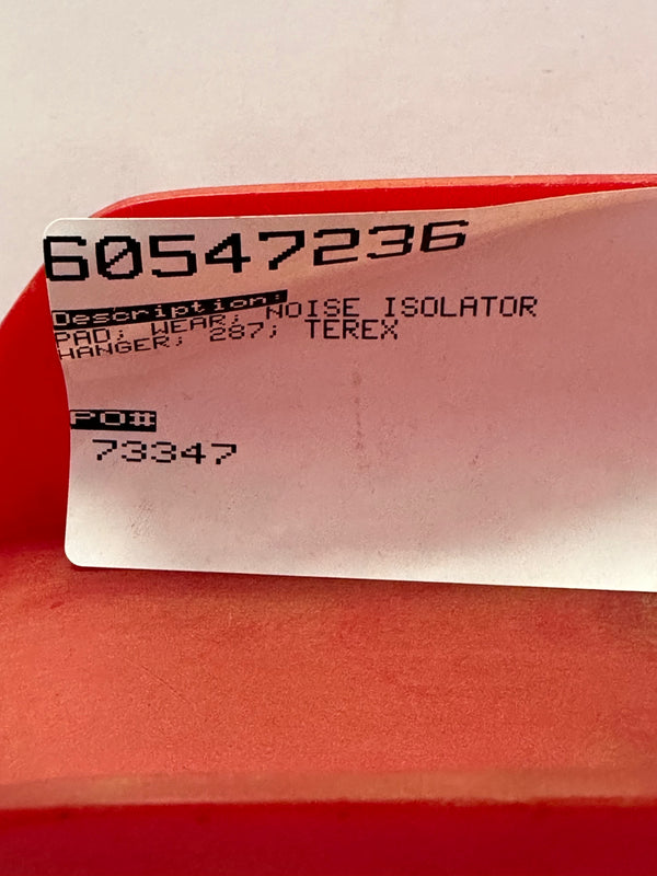 Terex C1226 Wear Pad, Spring Hanger 287