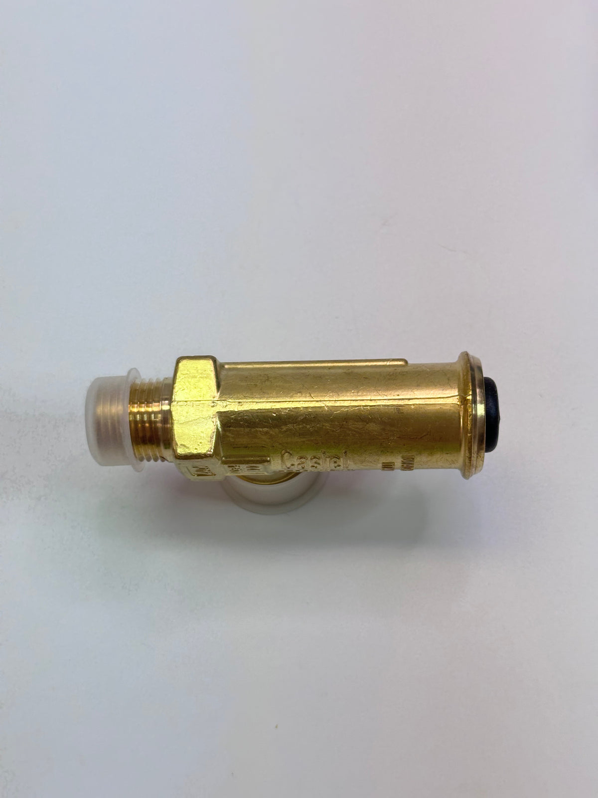Castel 3060/46C270 Pressure Relief Valve, 1/2" NPT x G 3/4" 27bar