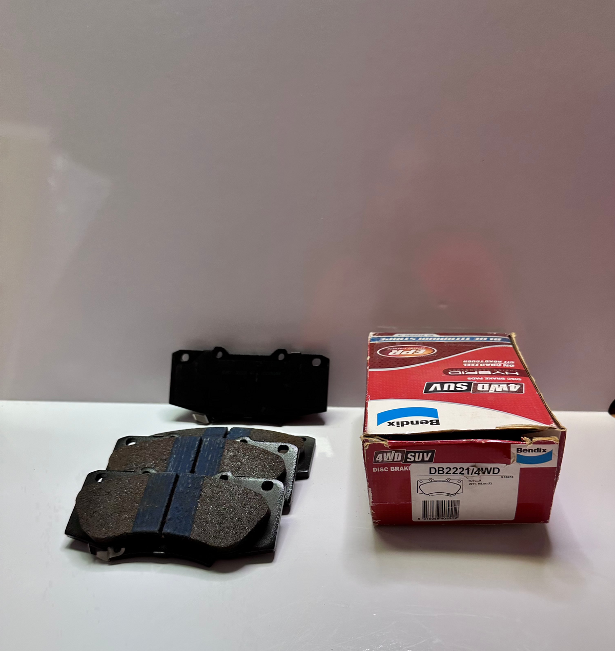 Bendix DB2221/4WD Front Disc Brake Pad Set – Toyota Hilux 4WD