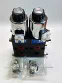 HYE6212-D24 Stackable 1/2" BSPP 6 Port Selector Valves