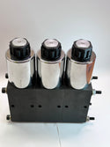 HYE6212-D24 Stackable 1/2" BSPP 6 Port Selector Valves