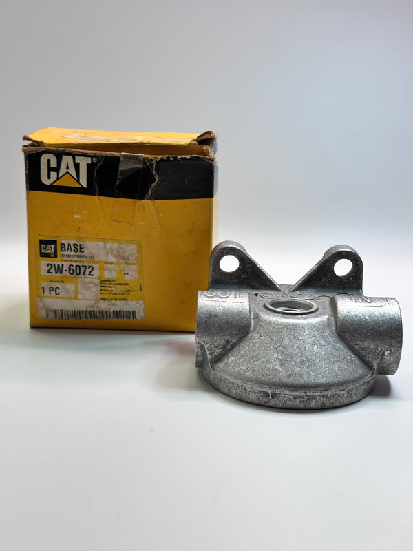 2W-6072 Primary Fuel Filter Base - Genuine CAT part