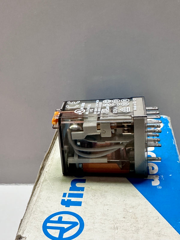 Finder 55.34.8.024.0054 Plug In Relay, 24V, 4PDT