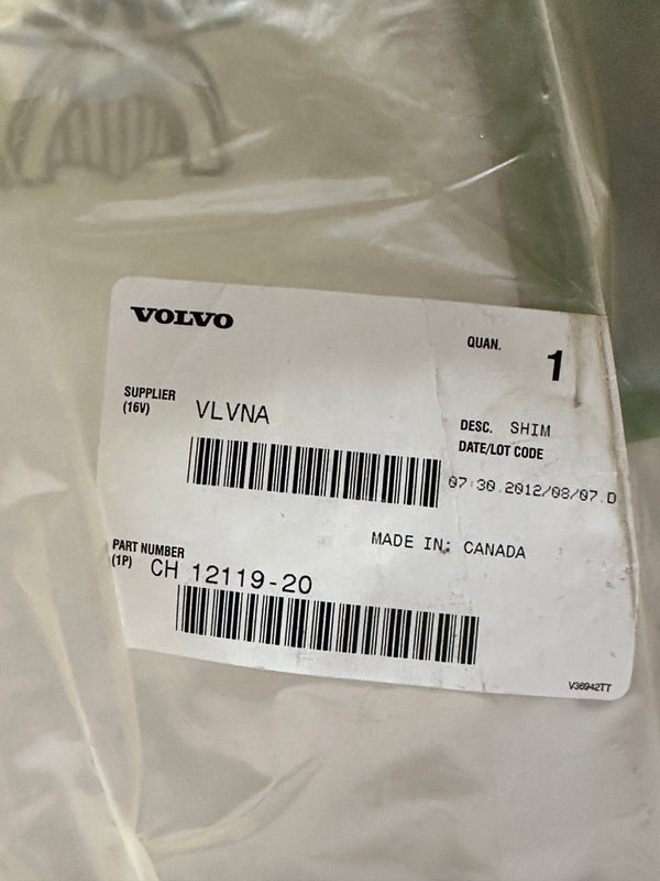 Volvo CH12119-20 Construction Shim,
