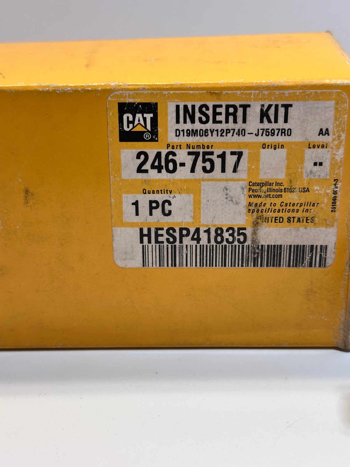 CAT 246-7517 Threaded Insert Kit - M16