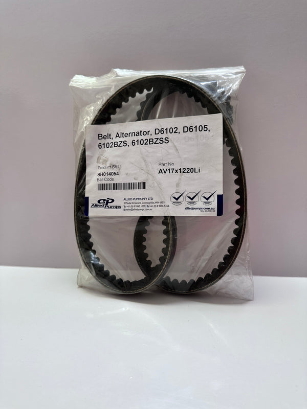 Allied Pumps AV17x1220Li Alternator Belt