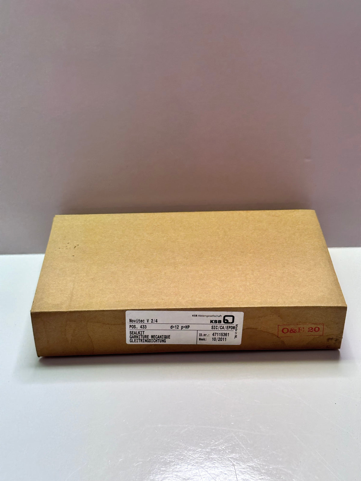 KSB 47115361 Movitec V 2/4 Seal Kit