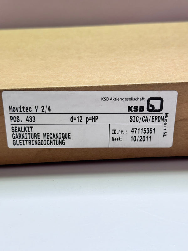 KSB 47115361 Movitec V 2/4 seal Kit