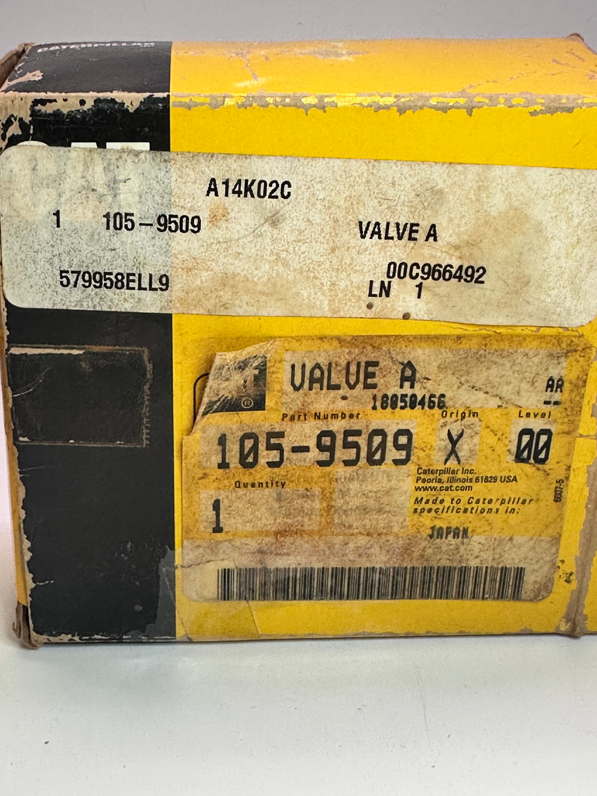 CAT 105-9509 Thermostatic Expansion Valve