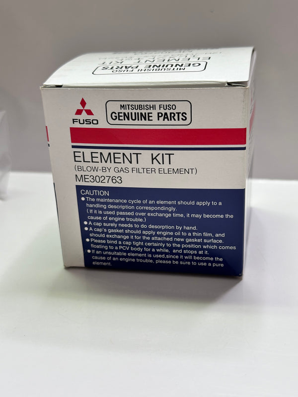 Mitsubishi ME302763 Element Kit (Blow-By Gas Filter Element)