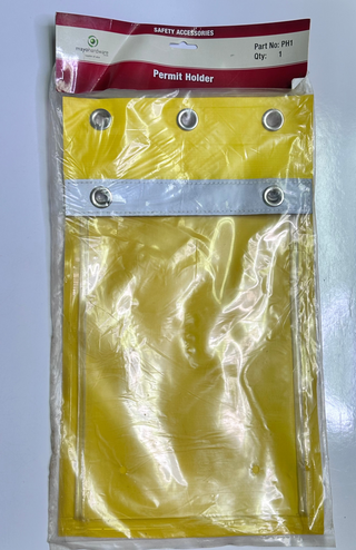 Mayo Hardware PH1 Permit/Document Holder, Yellow