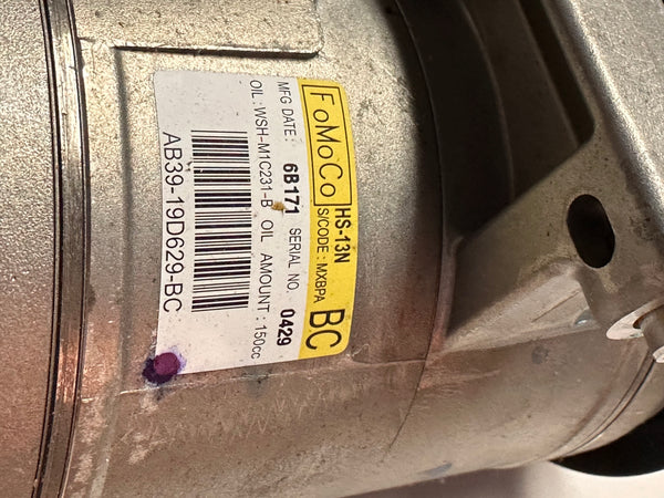 FORD AB3919D629BC Genuine A/C Compressor