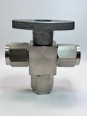 PSB4NS-3B 3 Way L Port Diverter Ball Valve