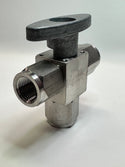 PSB4NS-3B 3 Way L Port Diverter Ball Valve