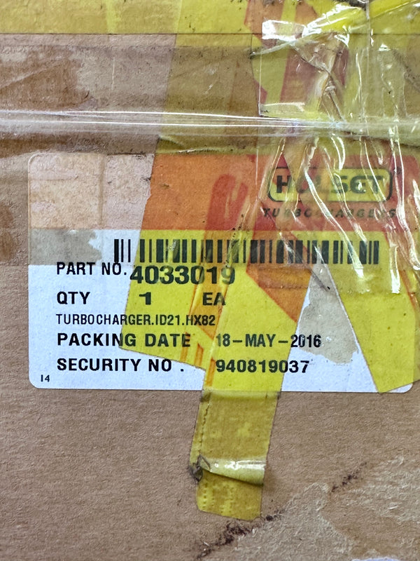 Cummins 4033019 Turbocharger LP 3774198H