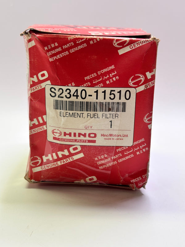 Hino S2340-11510 Fuel Filter Element, 23401-1510