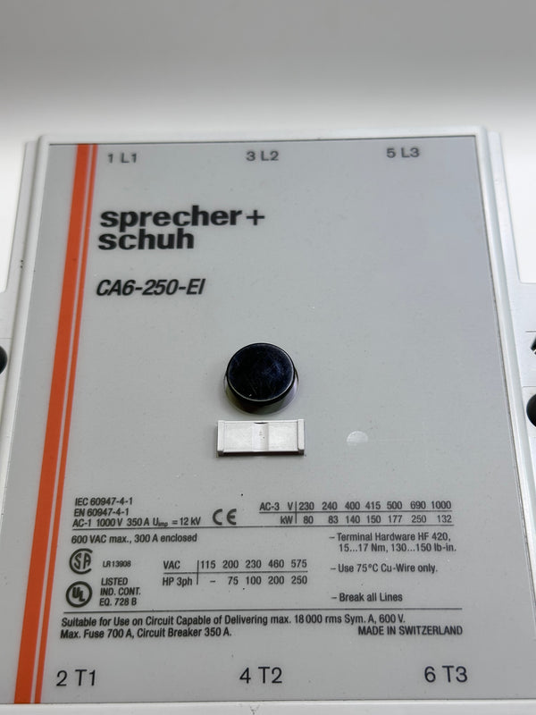 CA6-250-EI-11 220W 3 Pole, 208-277V Coil - CA6-250-EI-11-277V