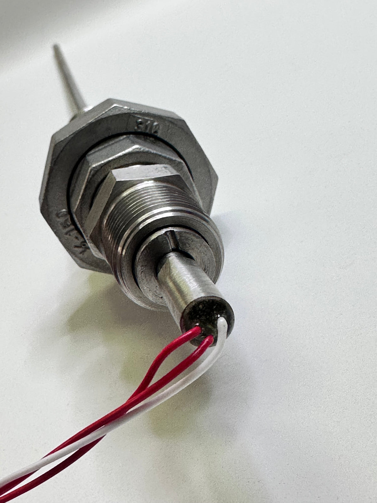 WIKA PT100 BSSM 3-Wire RTD Temperature Probe with Fittings
