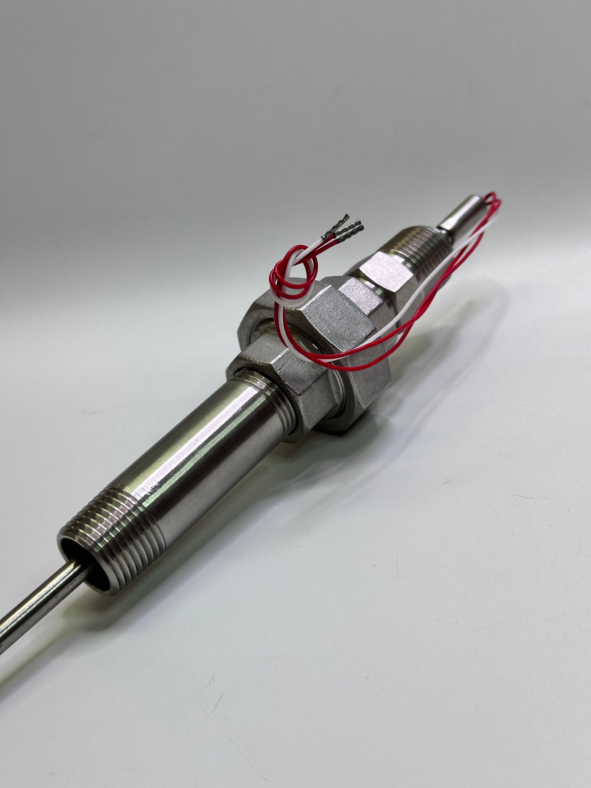 WIKA PT100 BSSM 3-Wire RTD Temperature Probe with Fittings