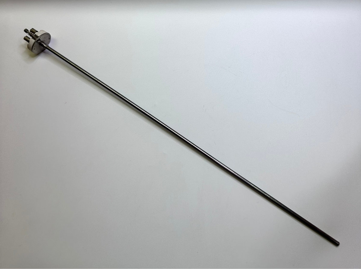 Solartron Thermowell PT100 RTD Head Mount Temperature Transmitter and Probe