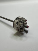 Solartron Thermowell PT100 RTD Head Mount Temperature Transmitter and Probe