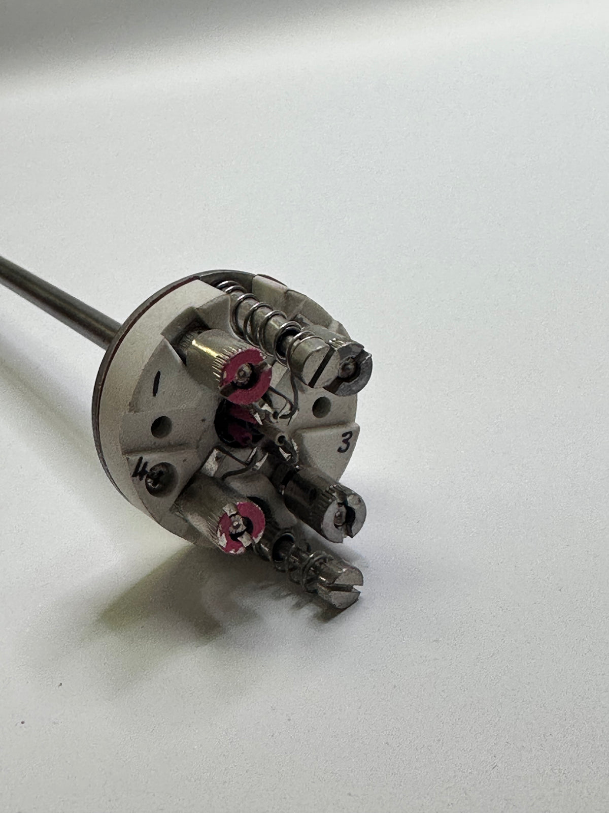 Solartron Thermowell PT100 RTD Head Mount Temperature Transmitter and Probe