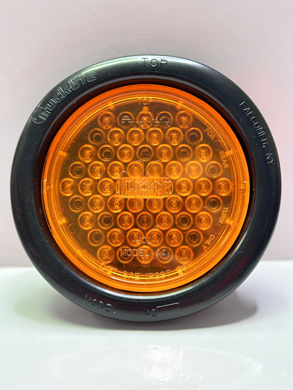 Narva 94406 Model 44 Amber LED Rear Indicator Kit, 24V, Grommet