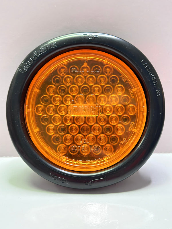 Narva 94406 Model 44 LED Rear Directional/Indicator Lamp Kit with Grommet, Amber
