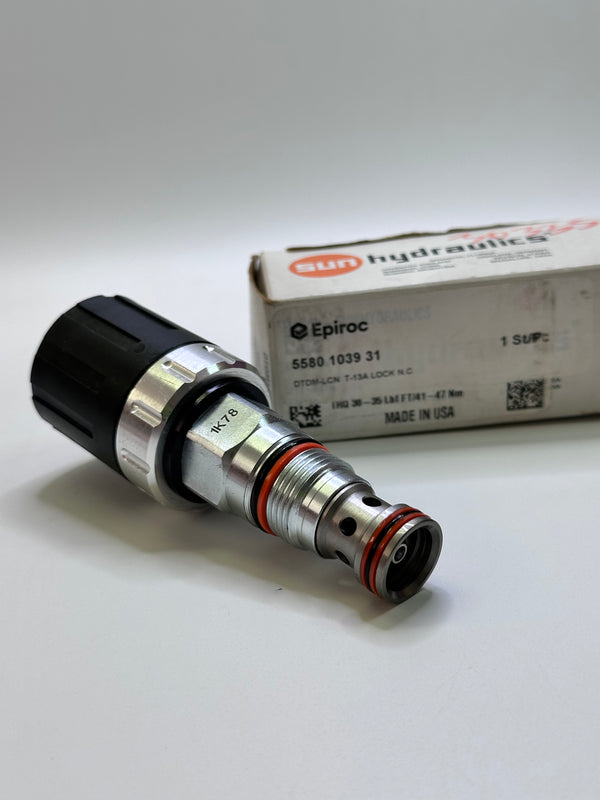 DTDMLCN 2 Way, Manually Operated, Directional Poppet Valve for Epiroc 5580103931