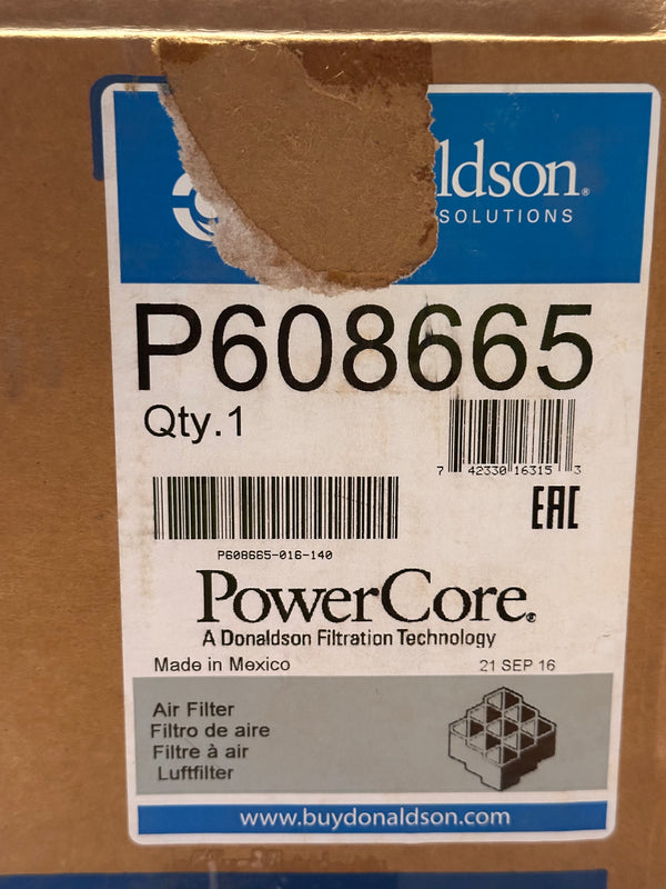 thumbnail image 2 of Zhangqio81 P608667 Primary Air Filter - Obround Powercore - Replaces 87356545 CA5791 2 of 4