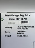 Basler Electric SSR 63-12 Static Voltage Regulator