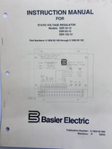 Basler Electric SSR 63-12 Static Voltage Regulator