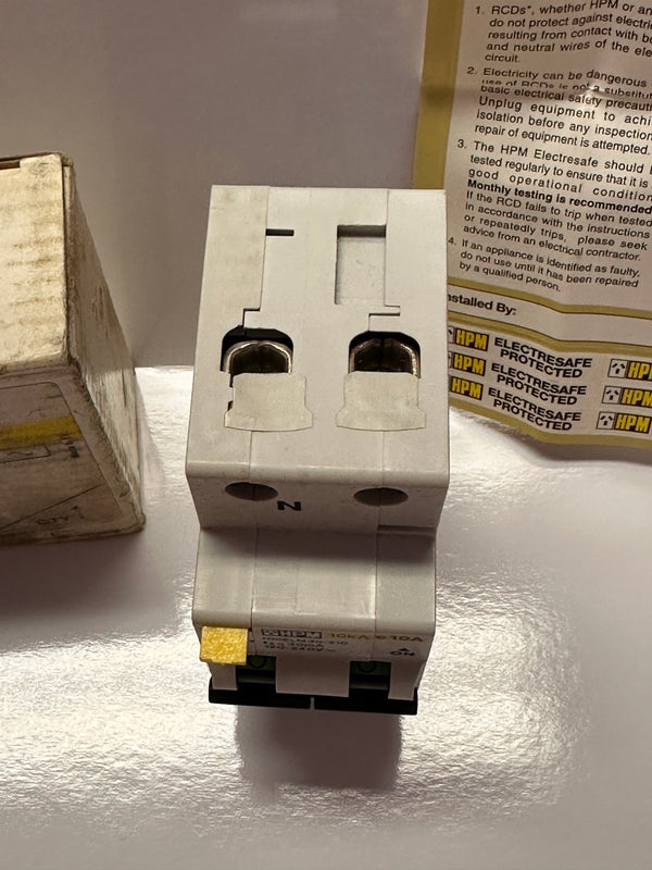 HPM H10ELM30-210 Electresafe Miniature Circuit Breaker 10A