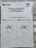 Porsgrund IDO 91376 In Wall Concealed Cistern for Bathrooms