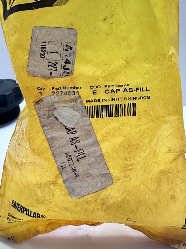 Caterpillar CAT 277-4531 Oil Filler Cap
