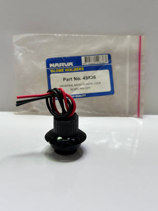 Narva 49836 Bayonet Cap Globe Holder, Single