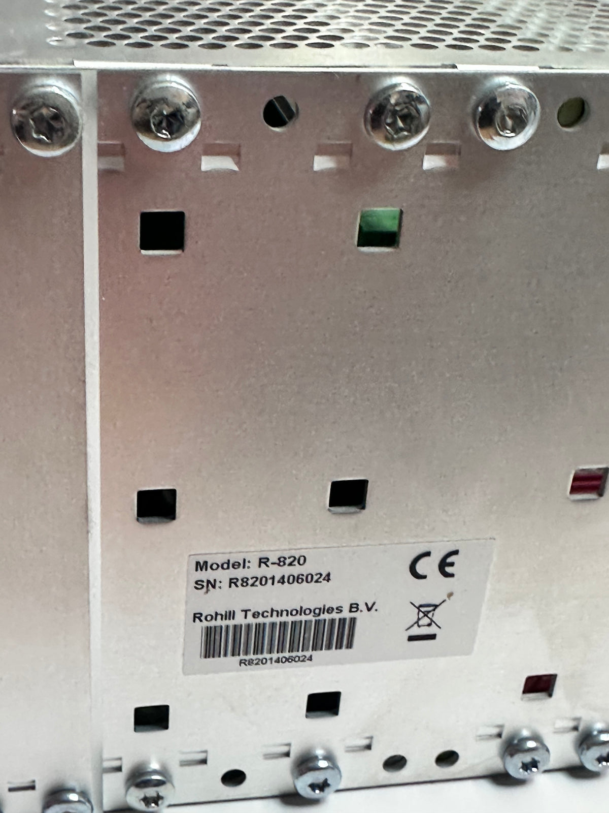 Rohill R-820 TetraNode Expansion Platform – A/C Backplane