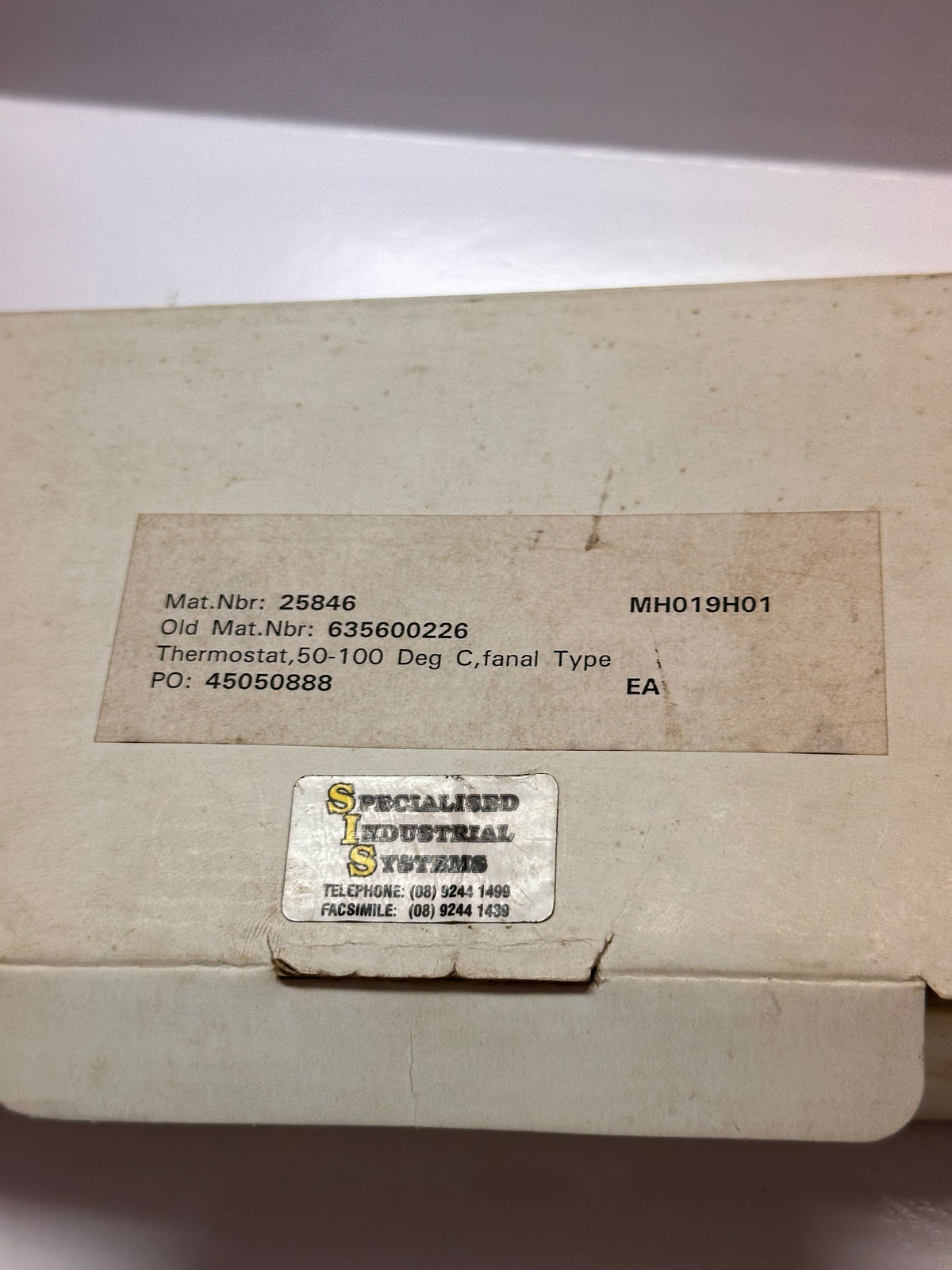 ALCO TF115-S6A C06 Temperature Control, 50–100°C