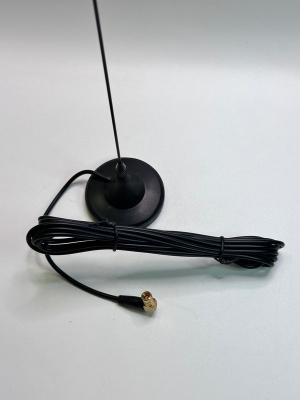 DAB Antenna / Aerial, Magnetic Base with Cable and SMB Connector