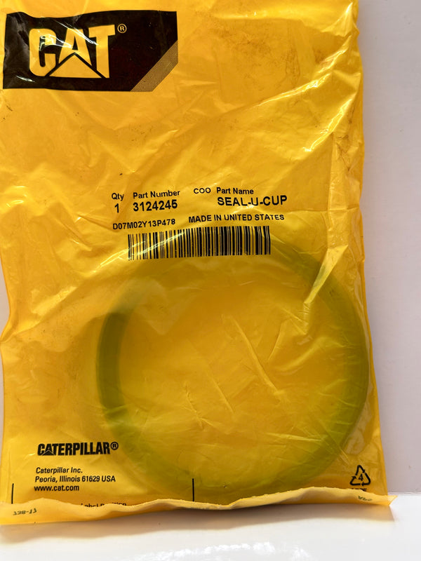 Caterpillar CAT 312-4245 Seal-U-Cup | Mining & Industrial Surplus