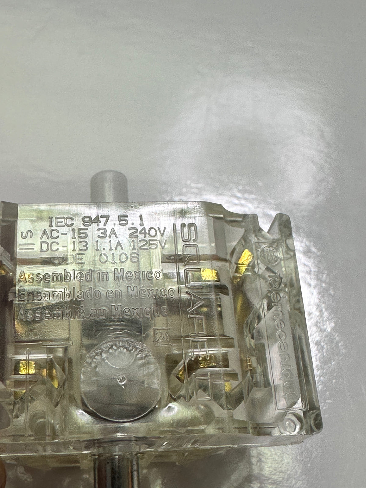 Schneider 9001KA1 Harmony Contact Block, 250V, IC0