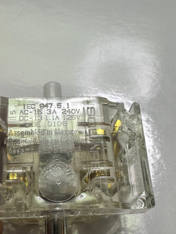 Schneider 9001KA1 Harmony Contact Block, 250V, IC0