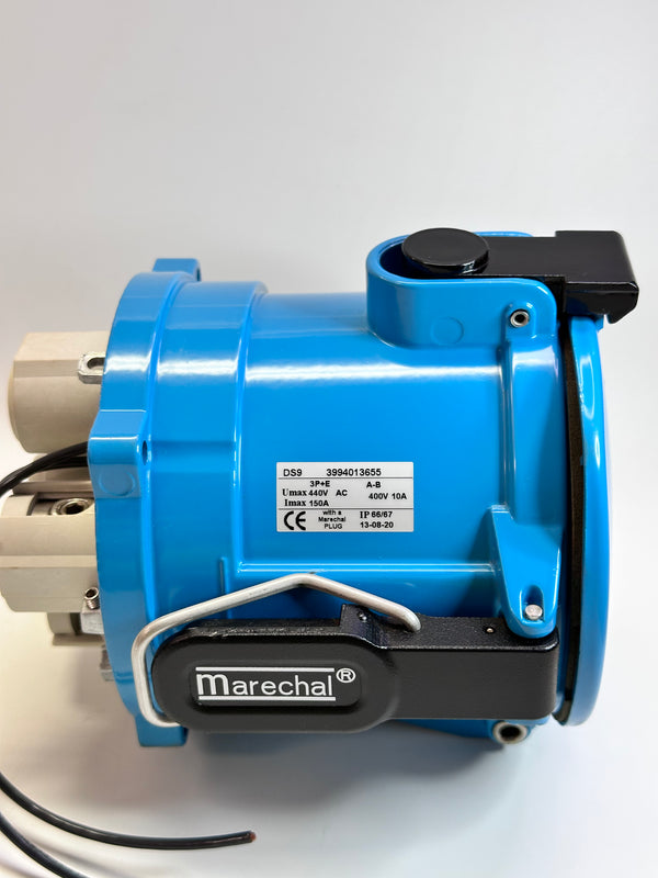 3994013655 Decontactor DS9 Size 5 Blue Metal Socket 150A, 3P+E + 2AUX